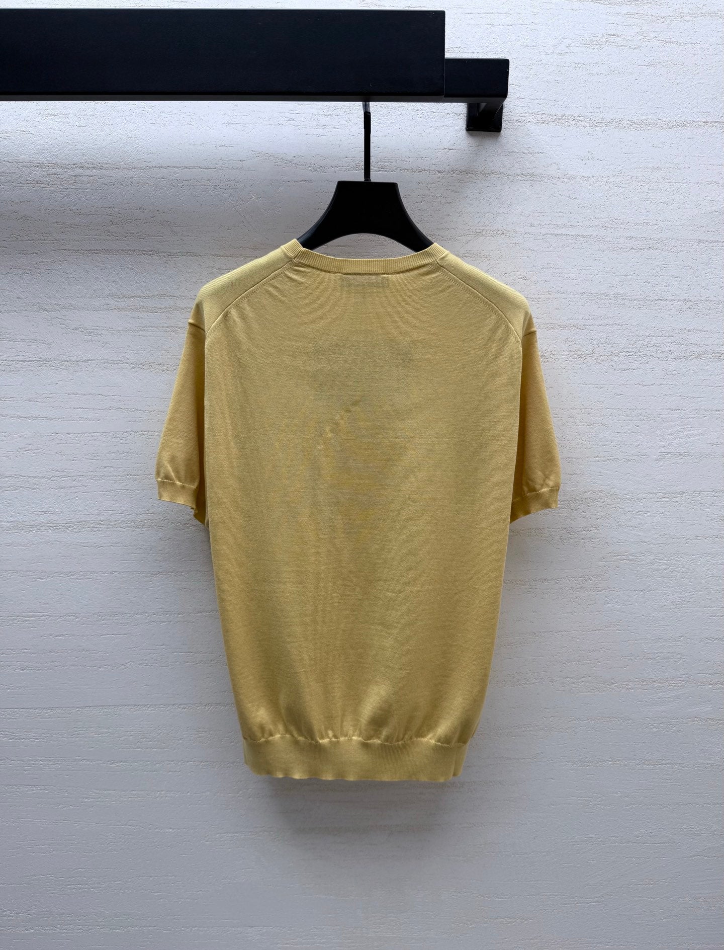 Prada 26s Light Yellow Silk Nylon 398040