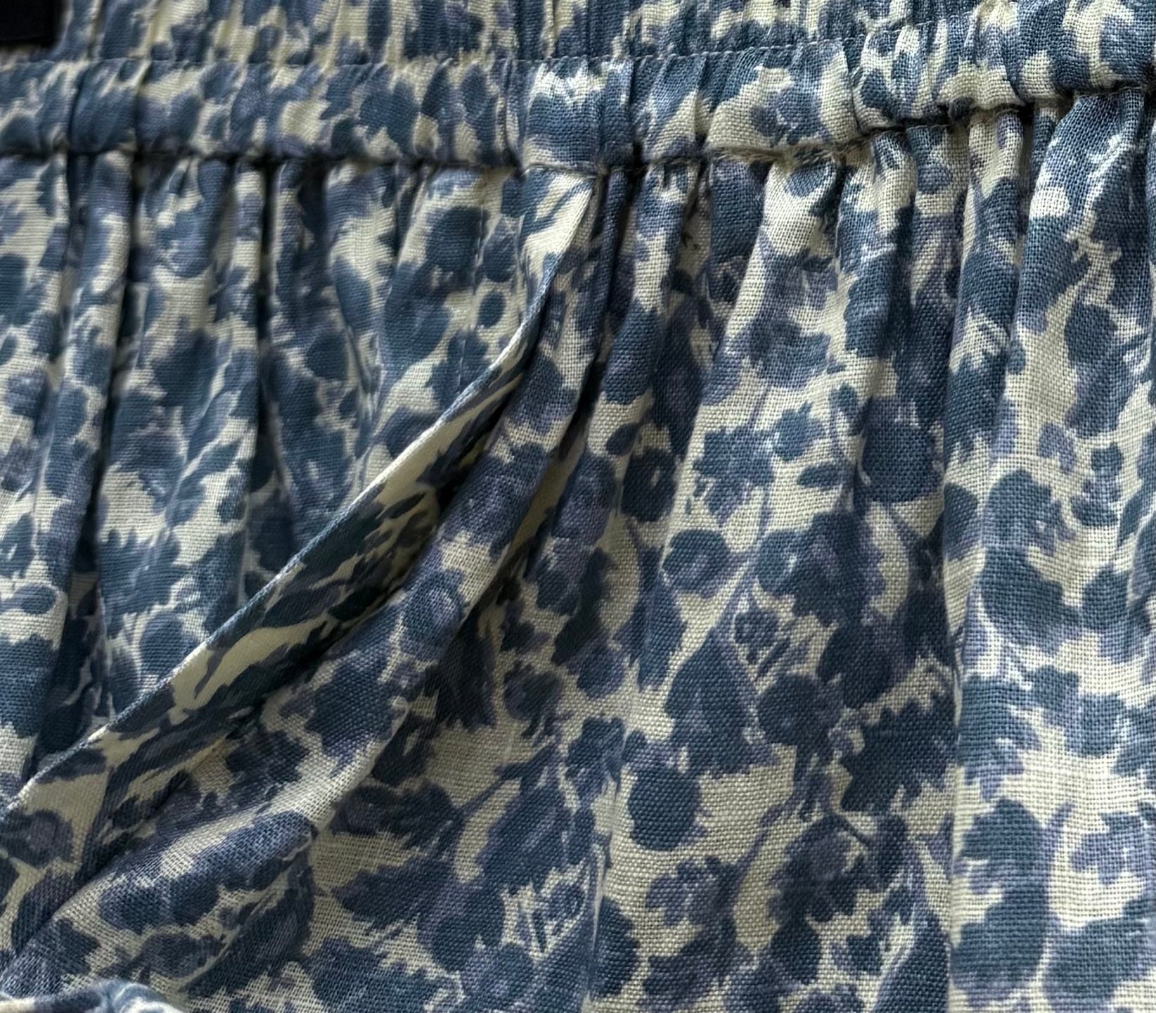 LP Corbin Bermuda Shorts Butter/Avio Linen 398056