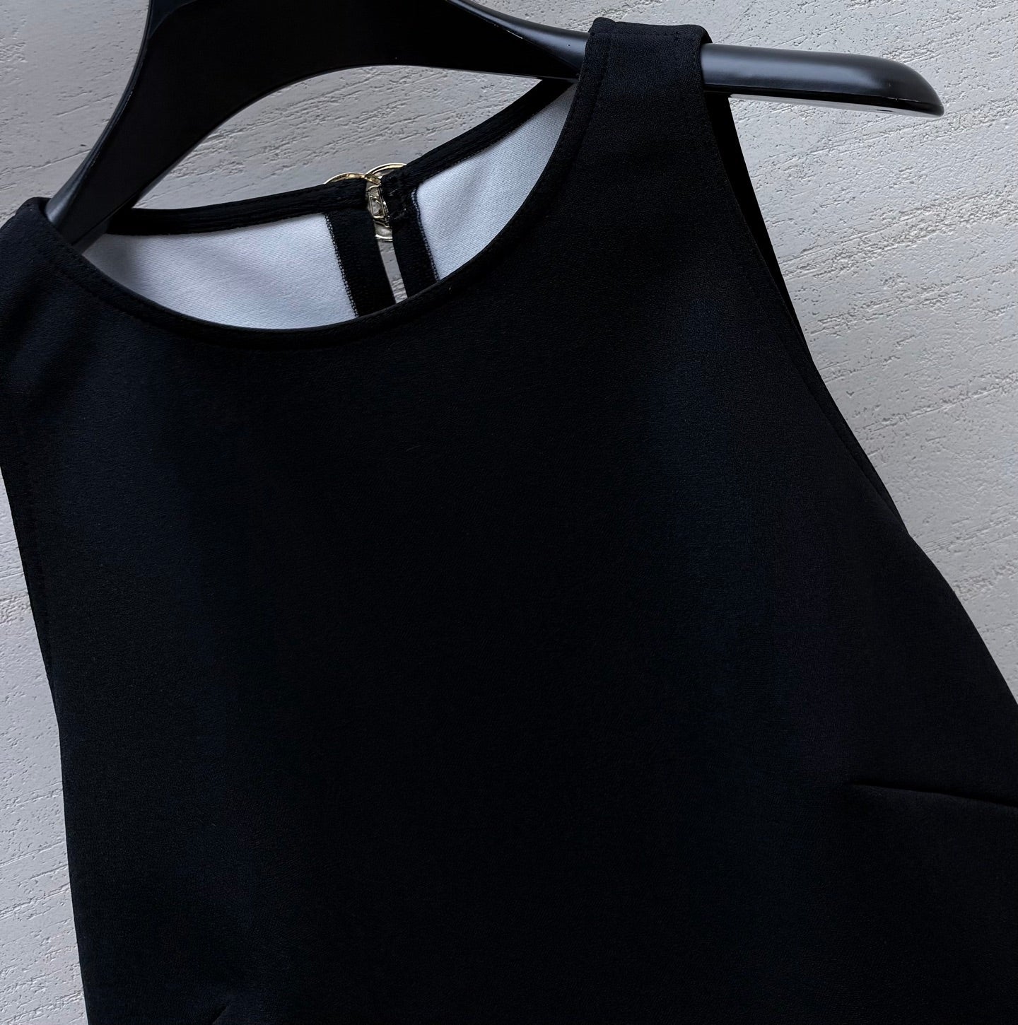 CC 26s Halter-Neck Dress Black Viscose 398010