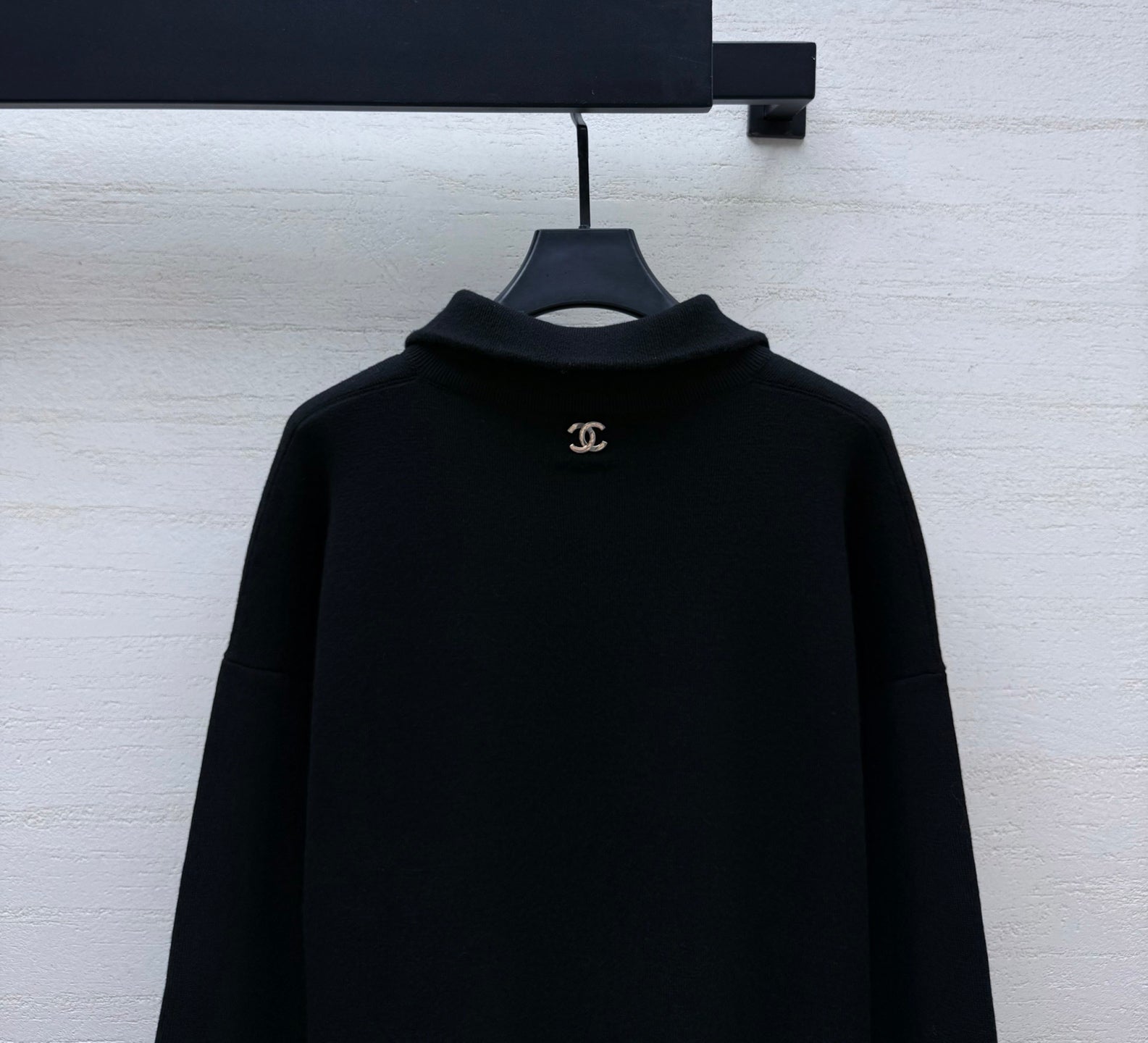 CC 26A Knitted Cardigan Black Wool 423680