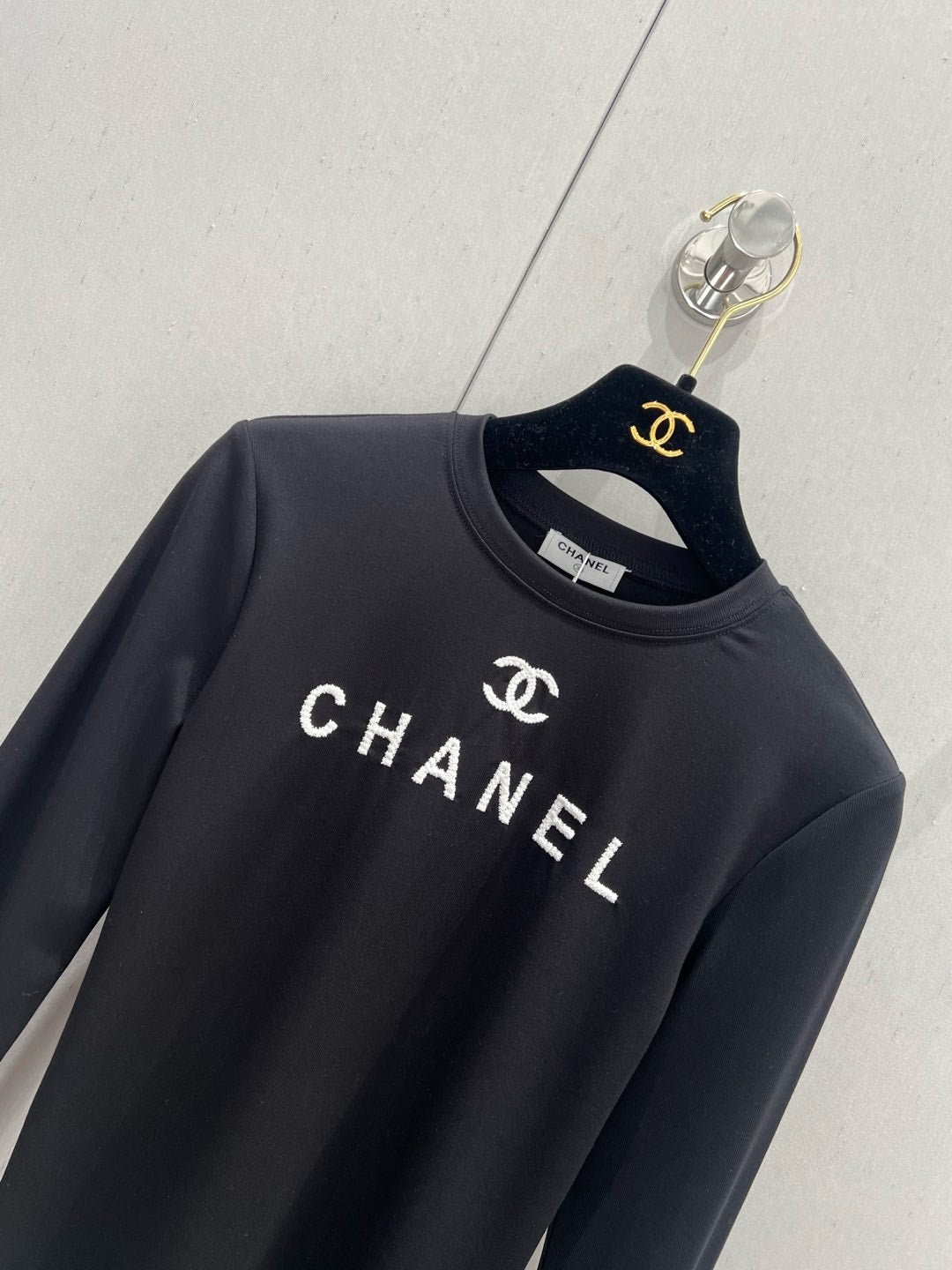 CC Long Sleeve T-shirt Tencel Fabric
