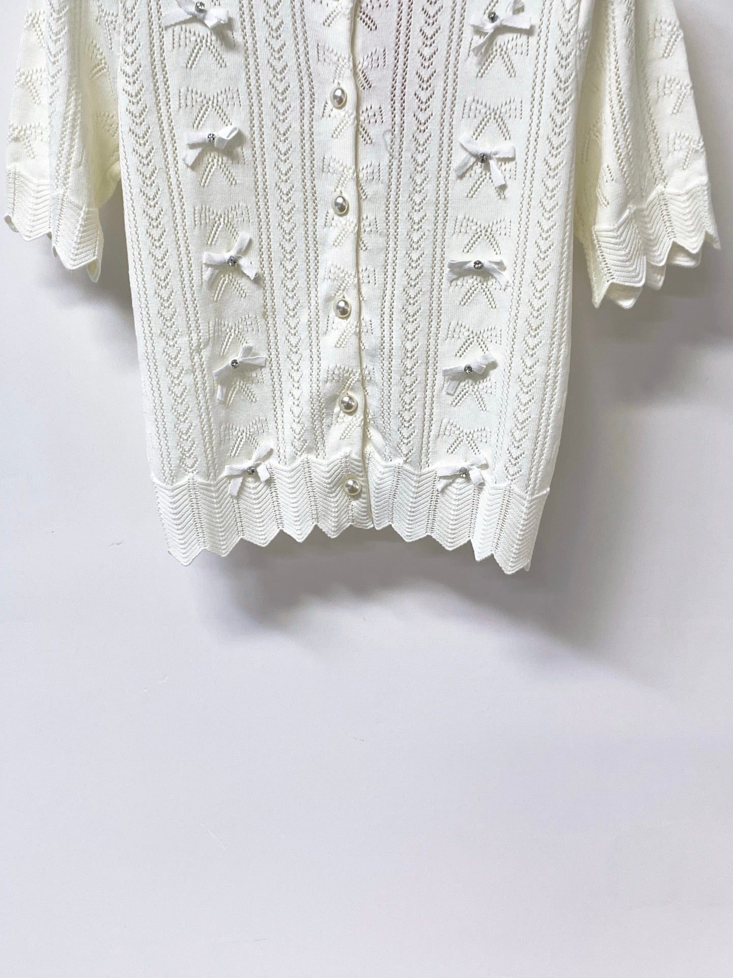 Miu 26s Knit Cardigan Top 1249