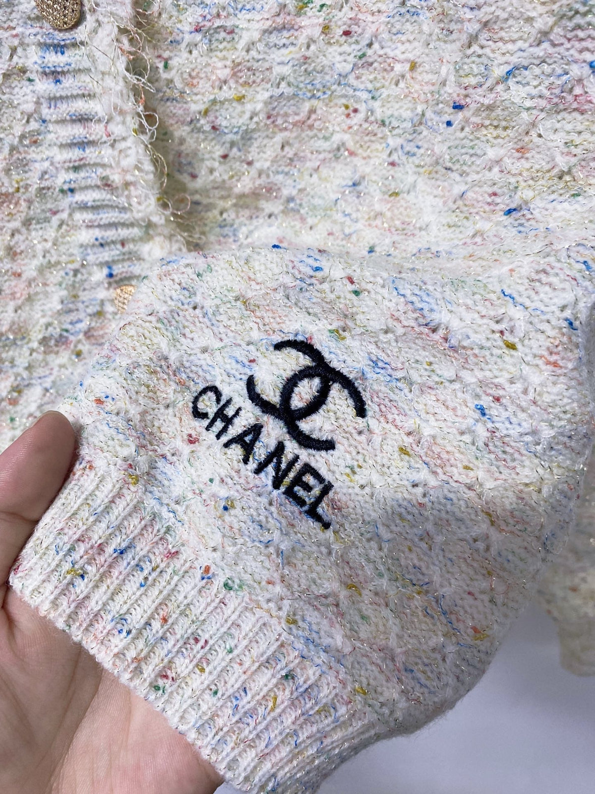 Chanel 26s Knit Cardigan 1639