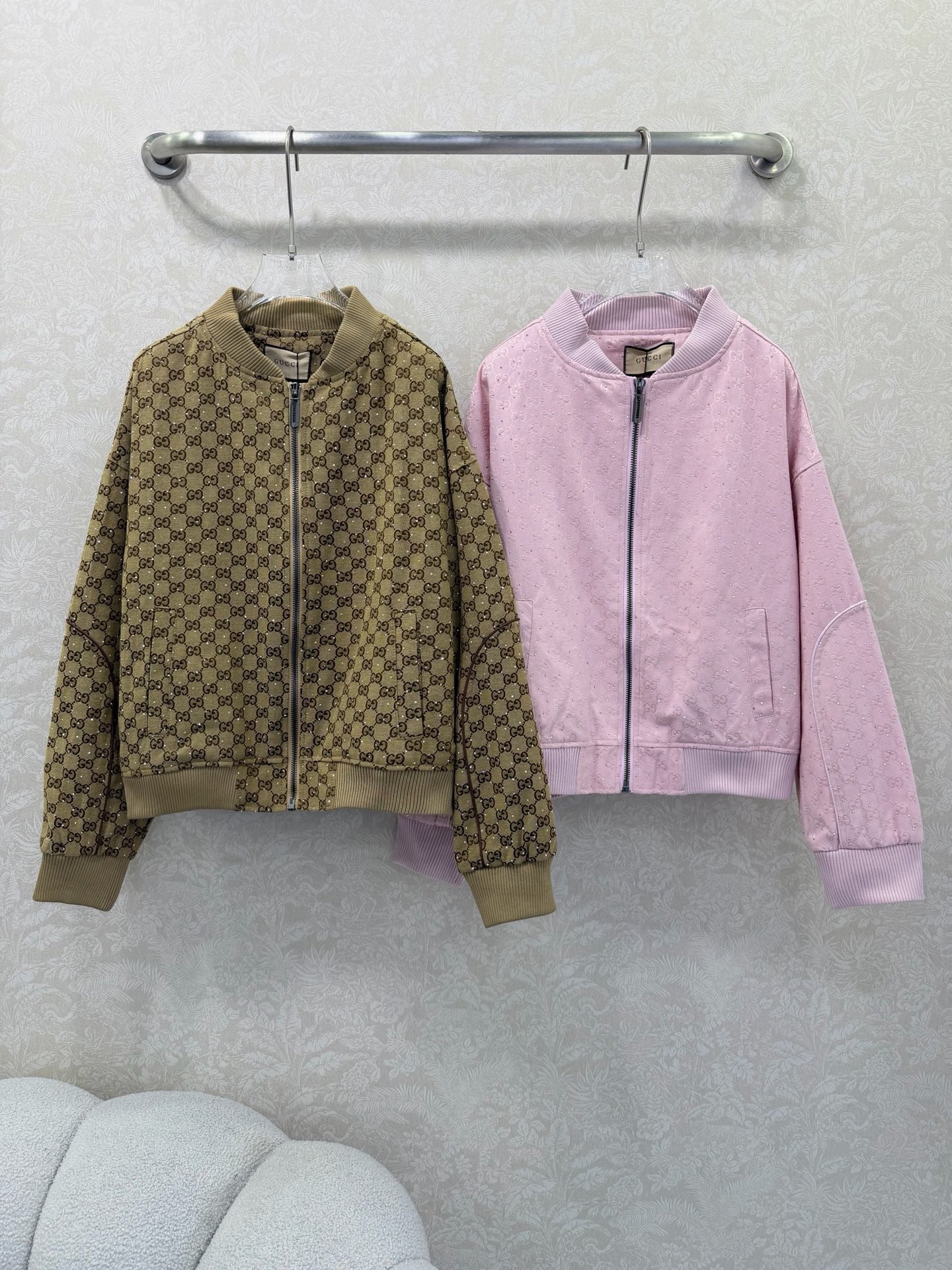 GG Rhinestone Jacket Pink Rhinestone Jacket 353047