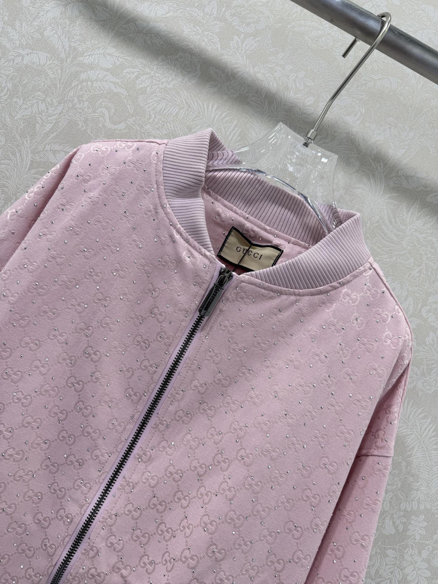 GG Rhinestone Jacket Pink Rhinestone Jacket 353047