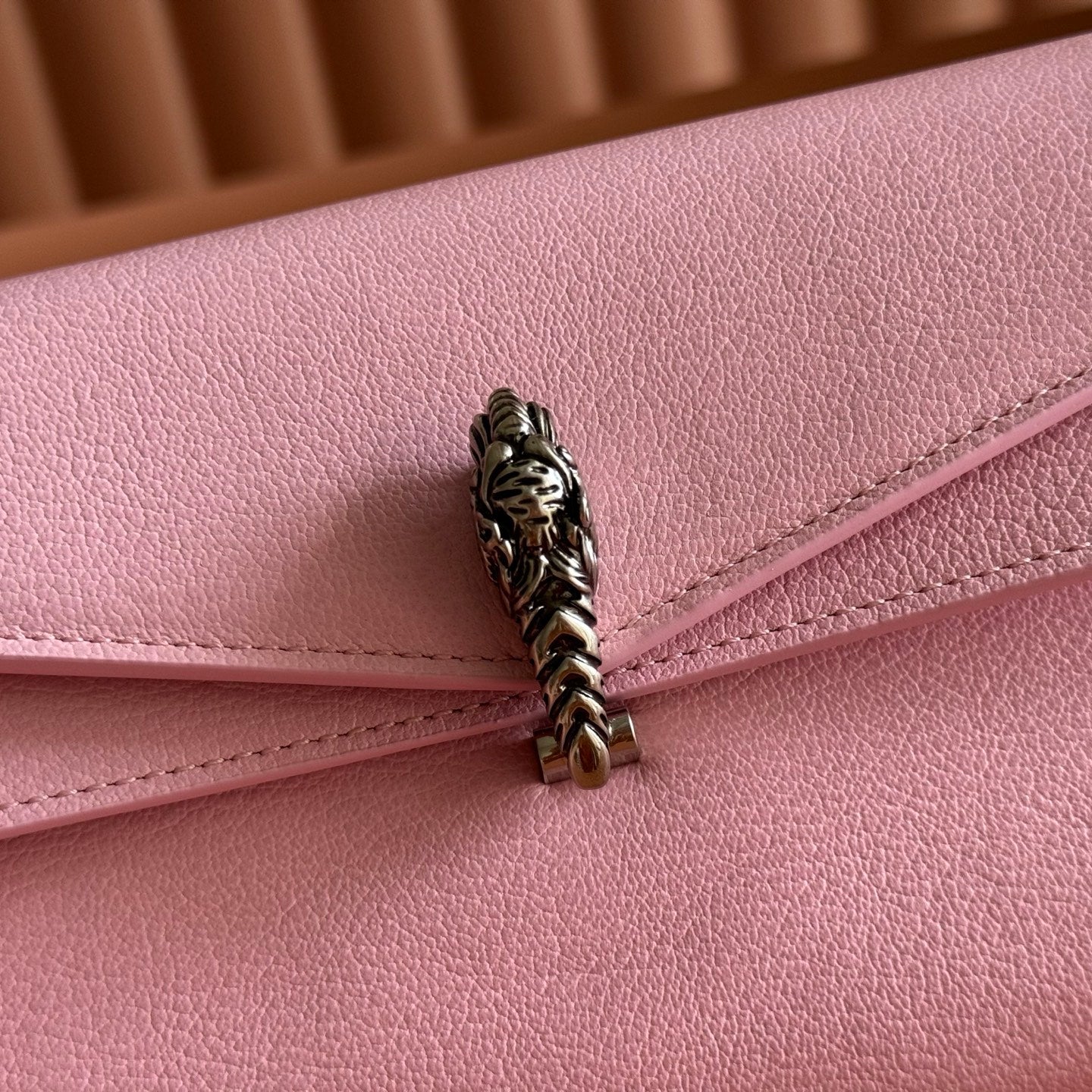 GG Dionysus Small Shoulder Bag Pink Grainy Leather 292587