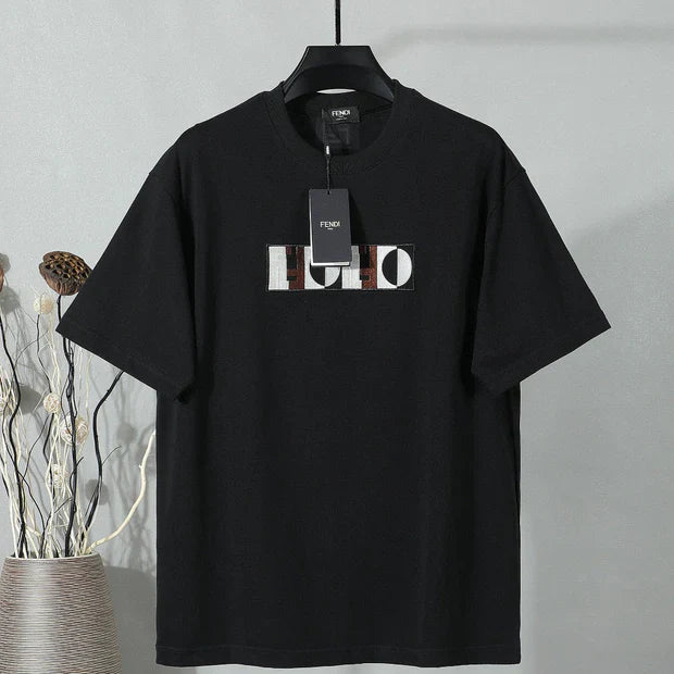 Fendi 2026 Men's Short-Sleeve T-Shirt Cotton Fabric 797251