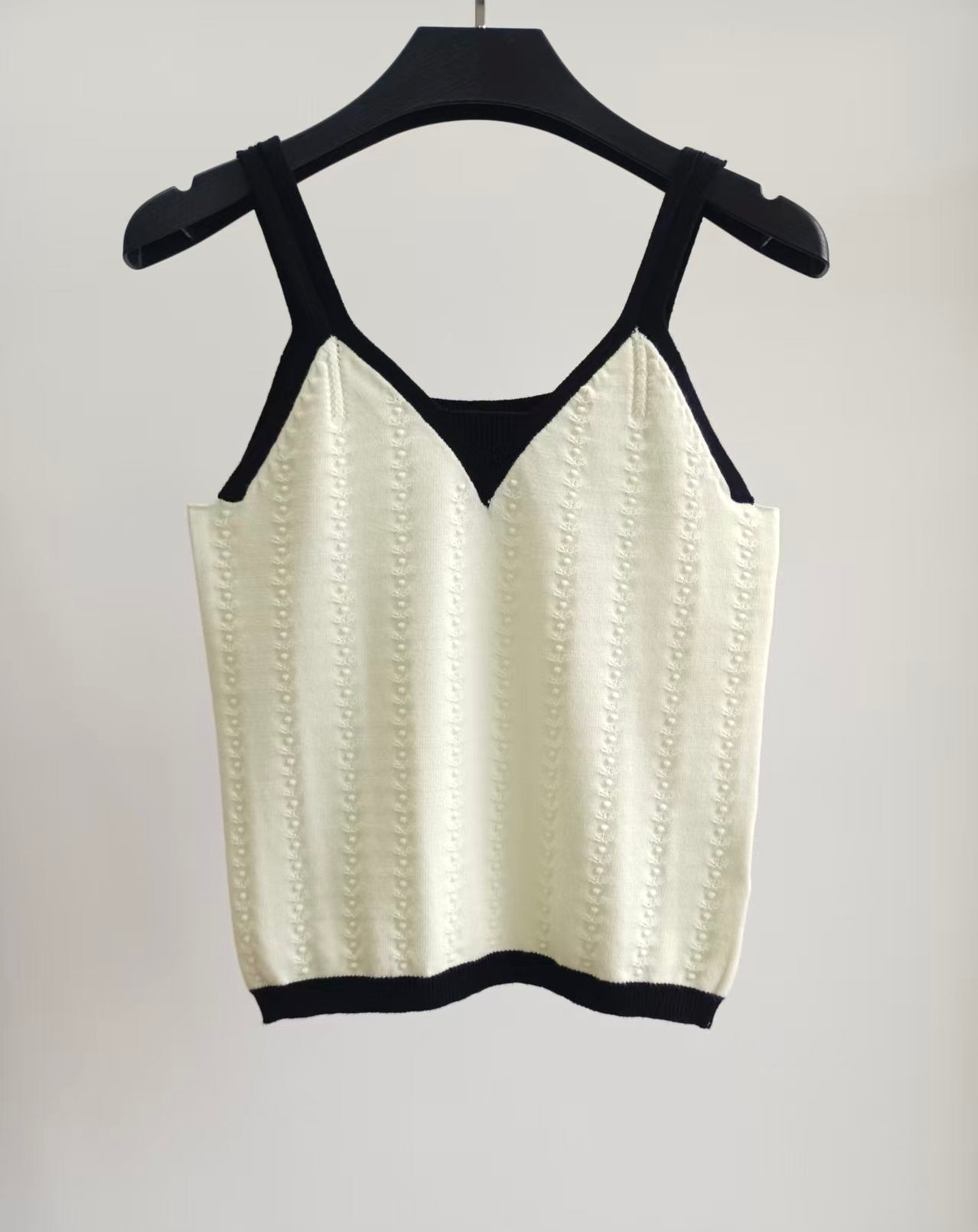 Chanel 26s Knit Camisole Top Style 1121