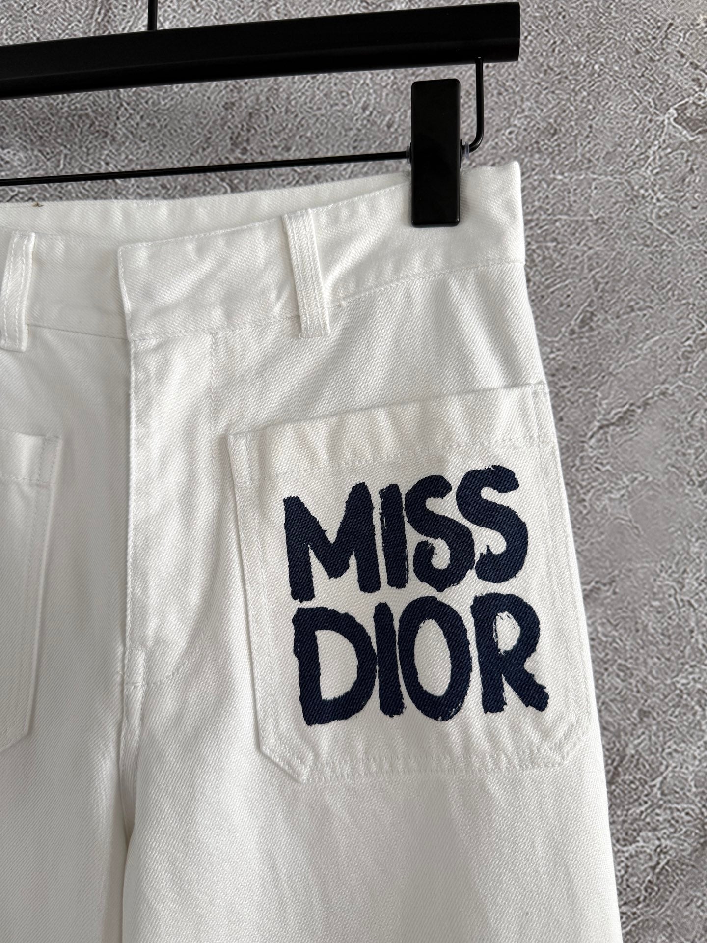CD MISS DIOR Jeans White Cotton