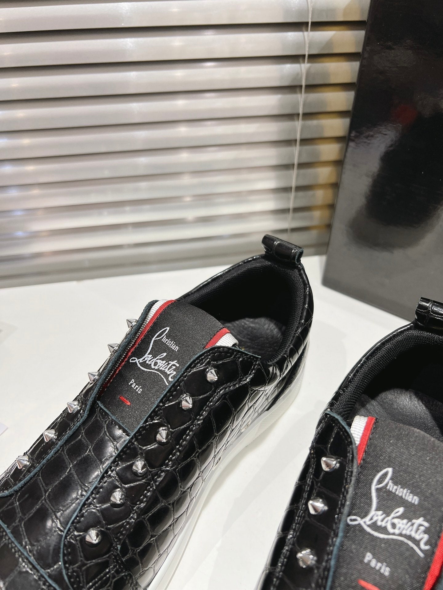CL F.A.V Fique A Vontade Slip-on sneakers Black Calf Leather 242411