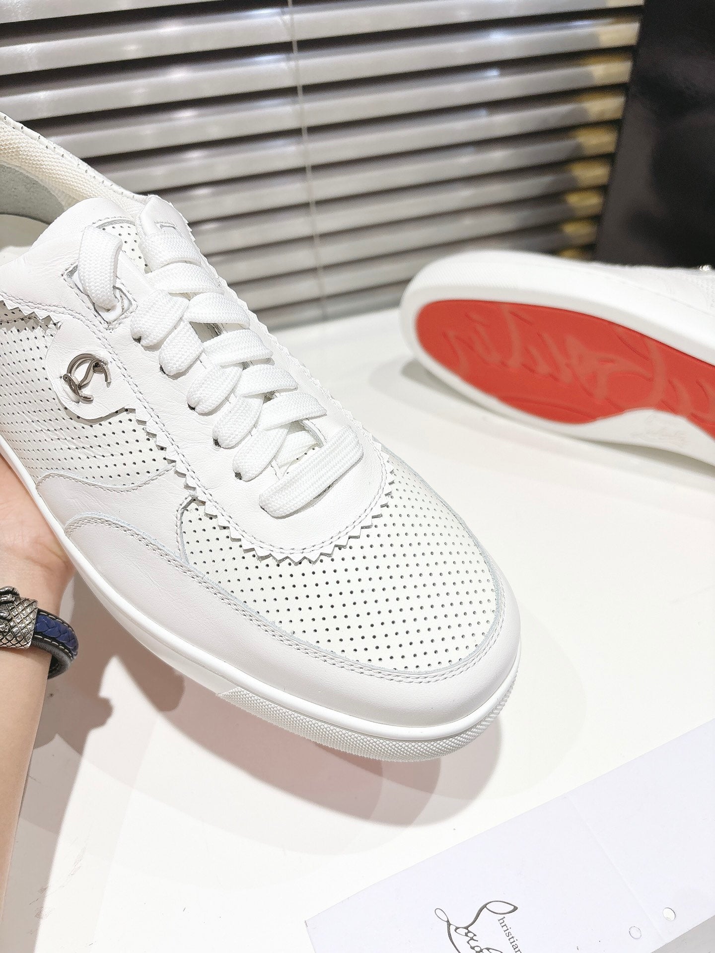 CL 25 Tutti Rui Sneaker White Cowhide 323180
