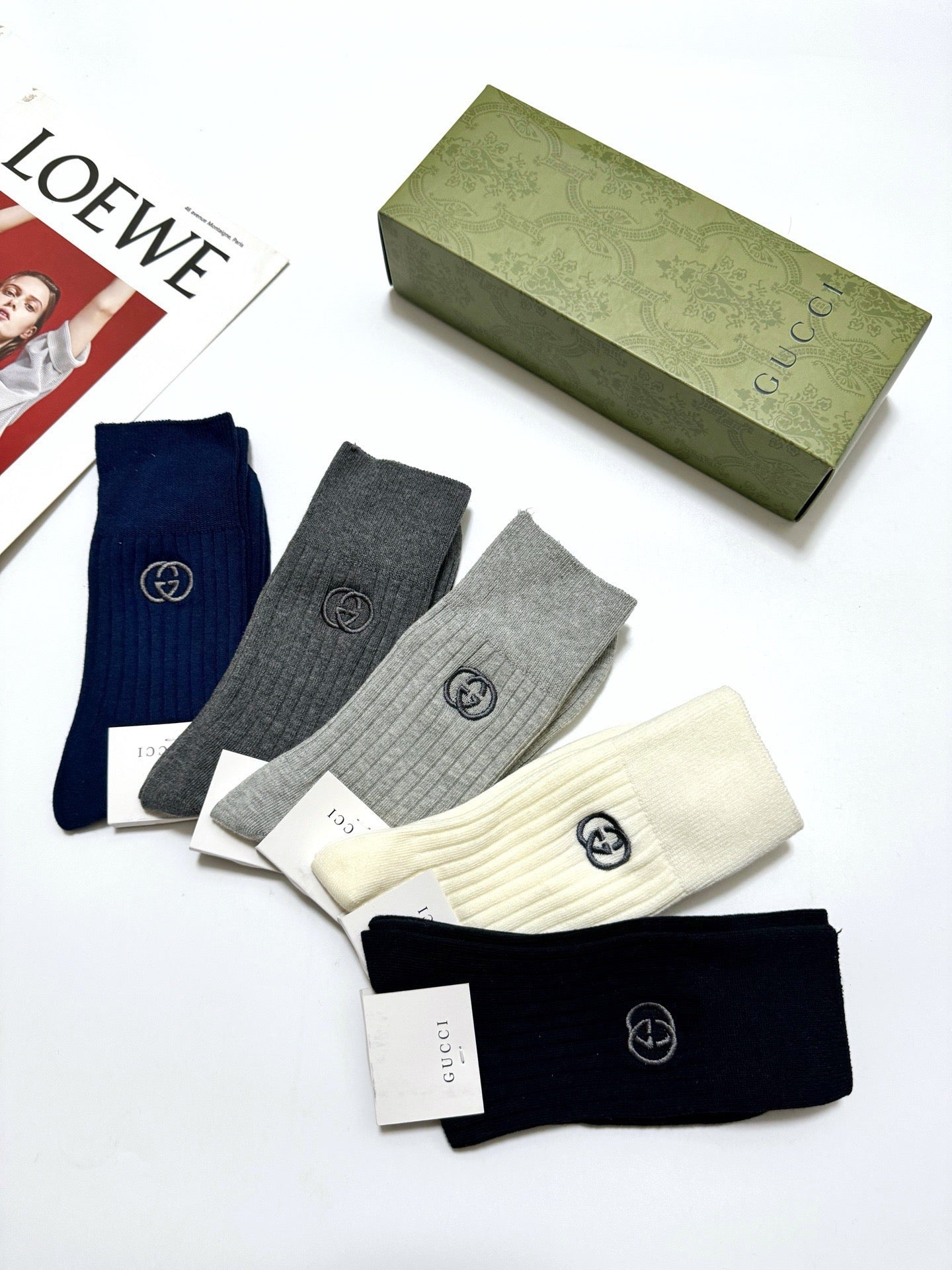 Mid-Calf Socks 152356 (1 BOX)