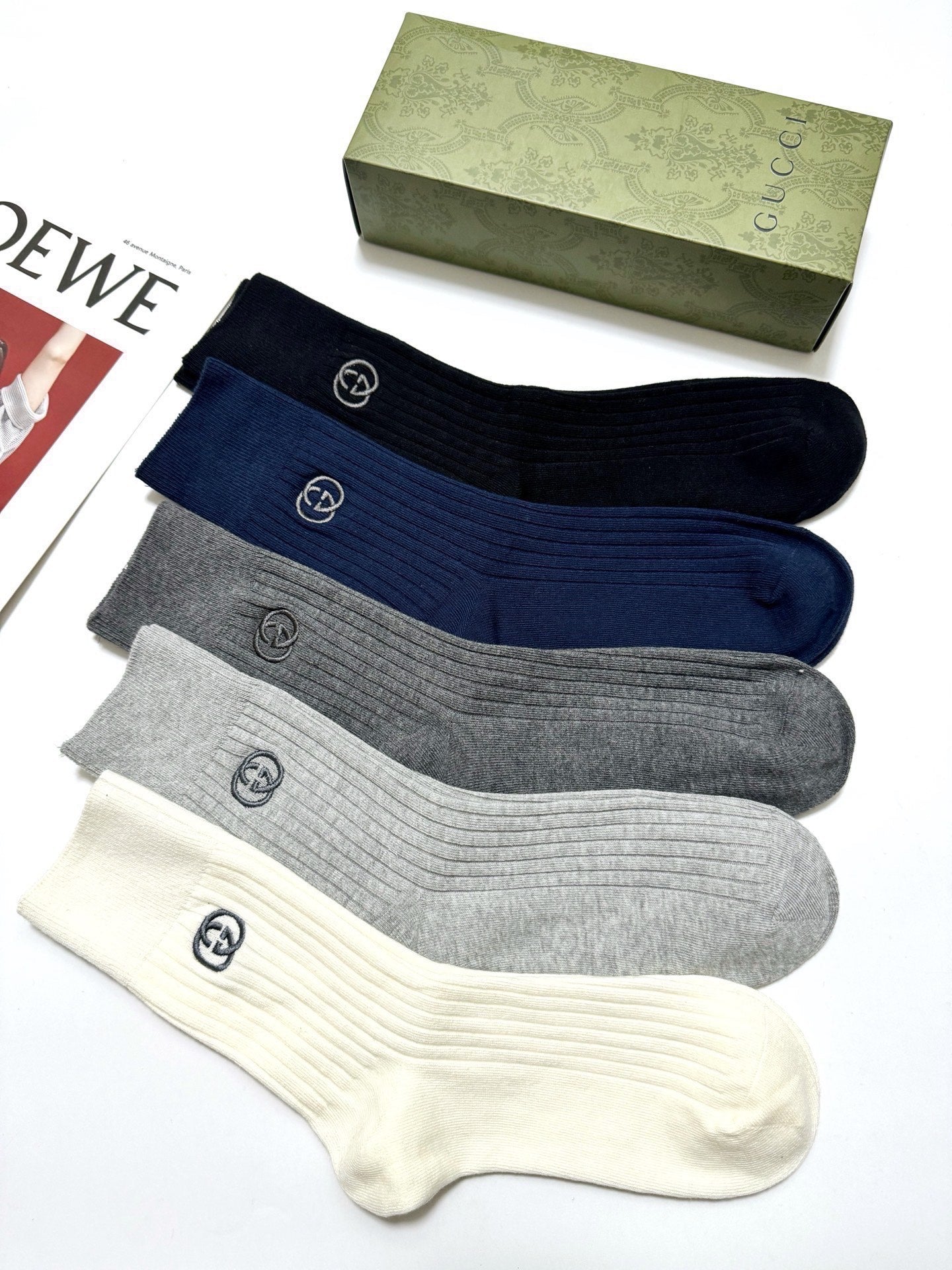 Mid-Calf Socks 152356 (1 BOX)