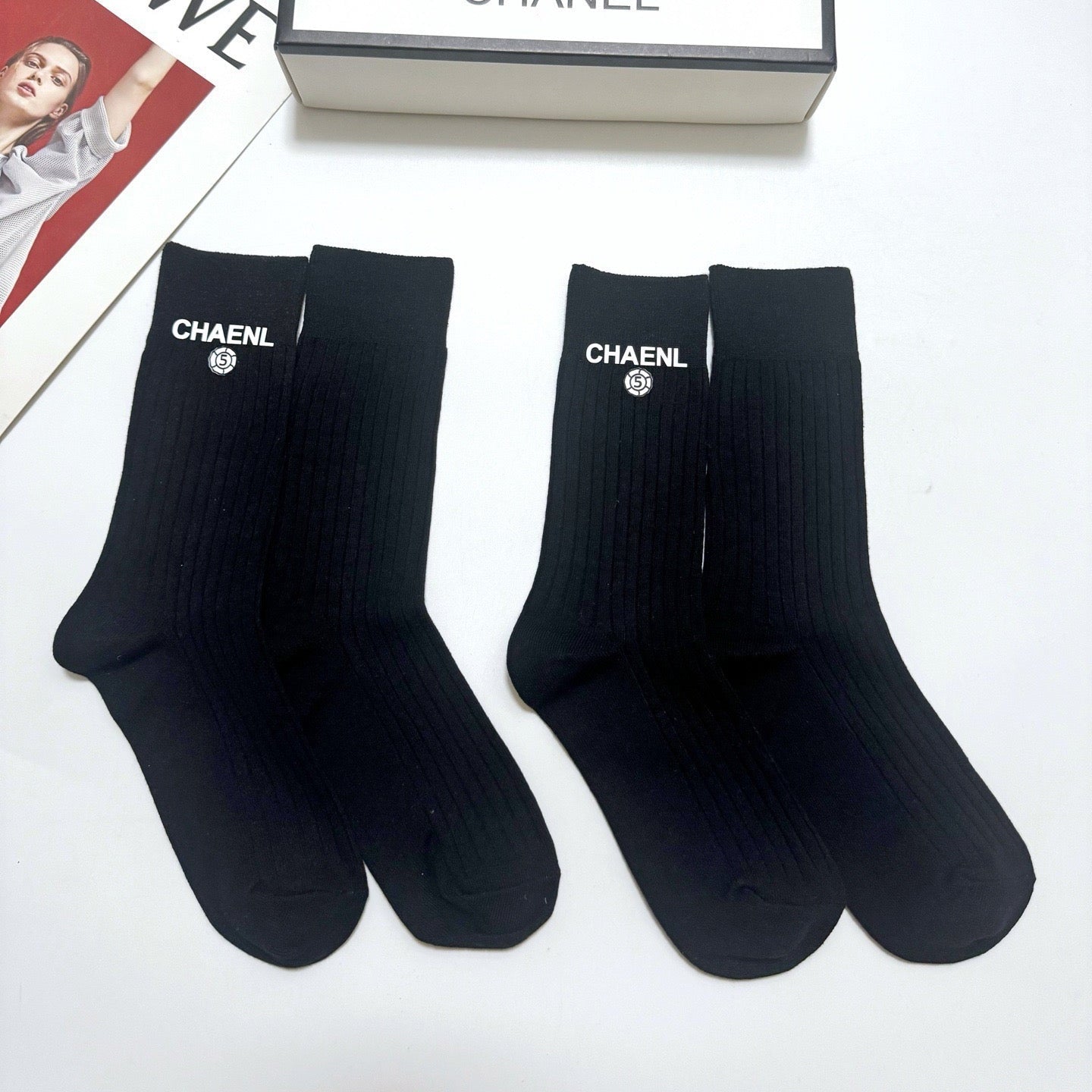 MID-CALF SOCKS 436643 (1 BOX)