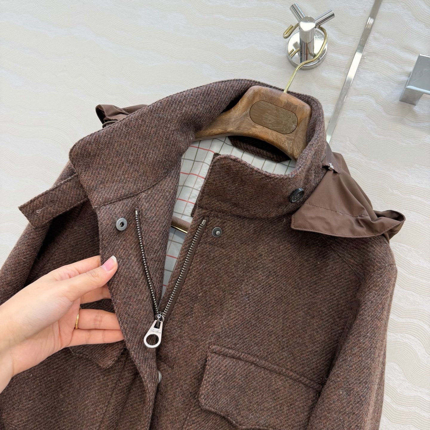 LP Traveler's Jacket Coffee Fabric 343928