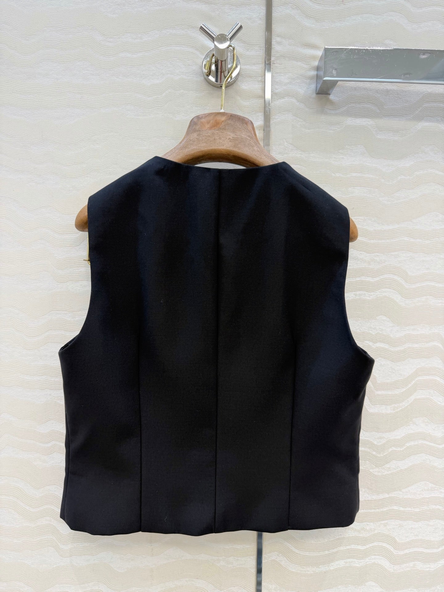 LP 2026 Set Vest & Cropped Pants Black Polyester 373547