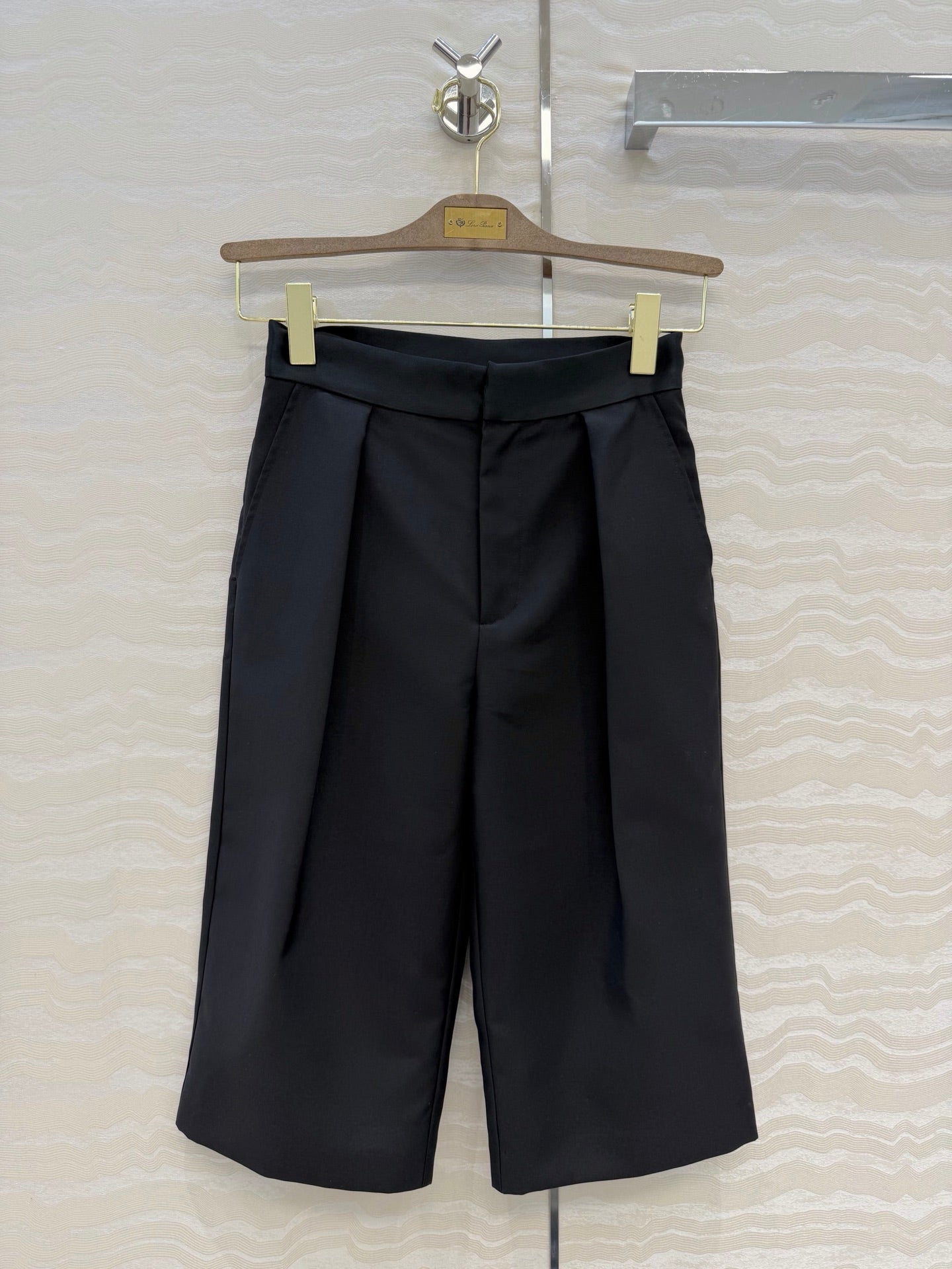 LP 2026 Set Vest & Cropped Pants Black Polyester 373547