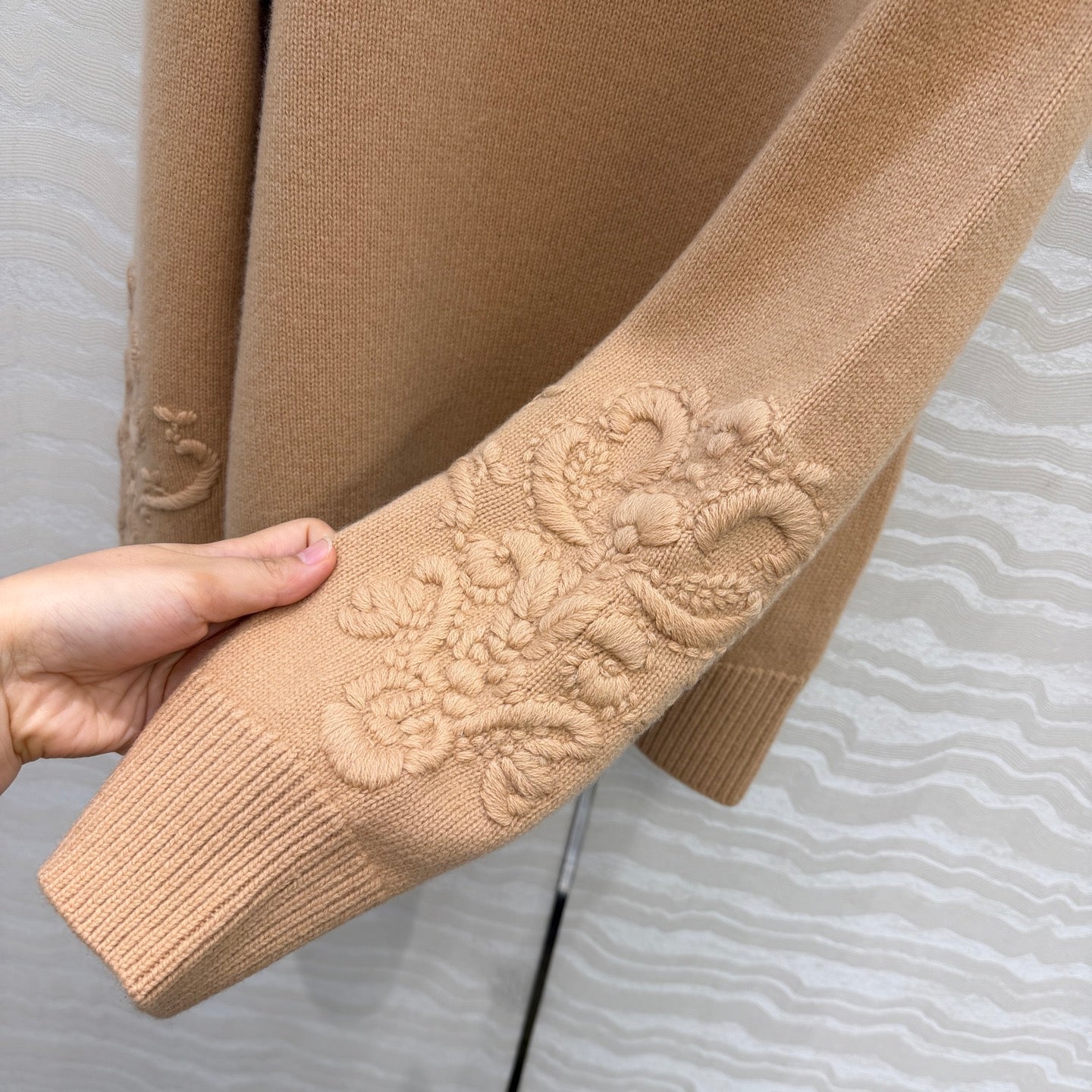 LP 26s Polo Jumper Camel Cotton 413067
