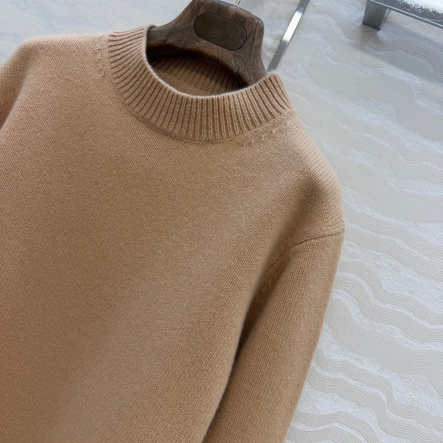 LP 26s Polo Jumper Camel Cotton 413067