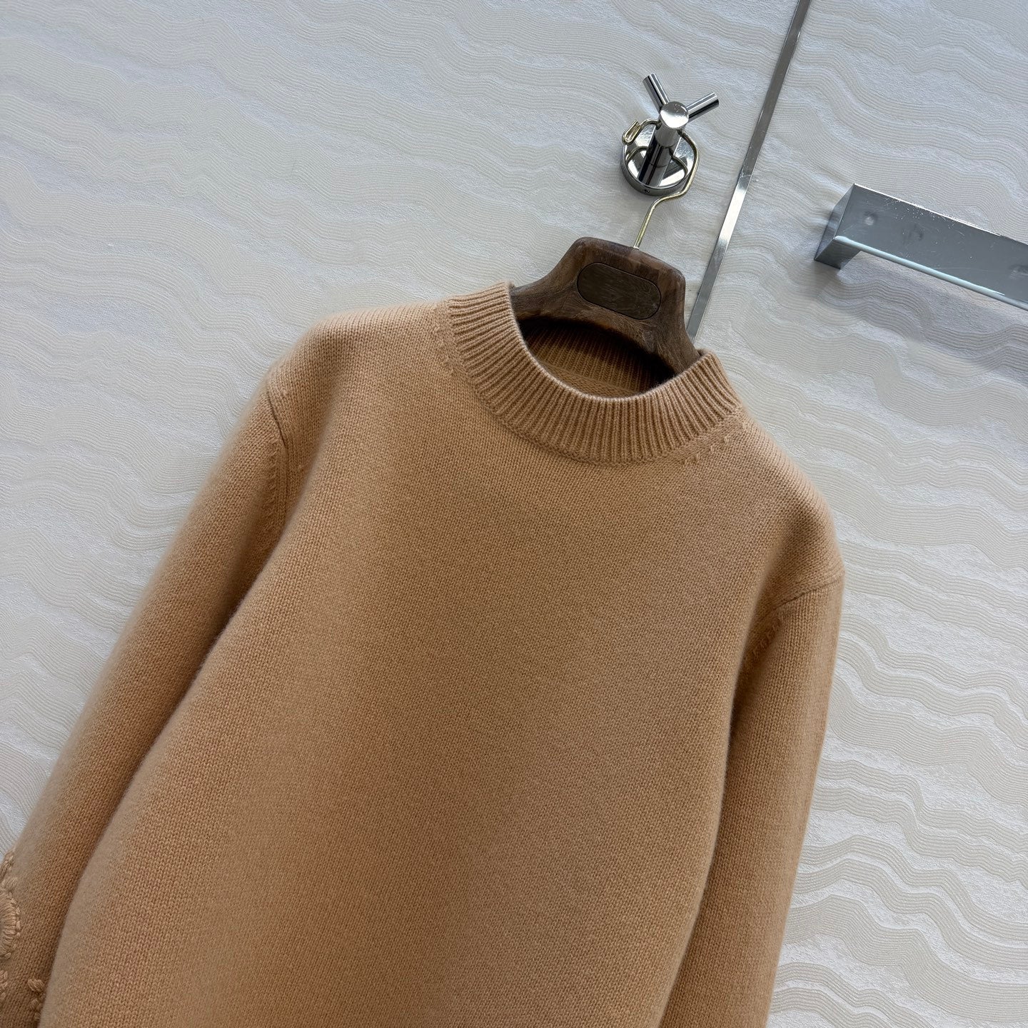 LP 26s Polo Jumper Camel Cotton 413067