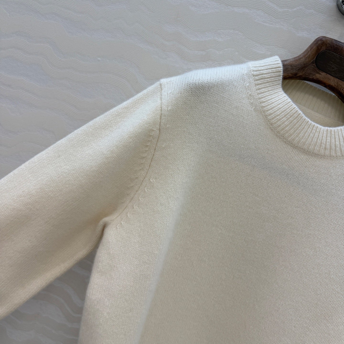 LP 26s Polo Jumper Light Cream Cotton 413069
