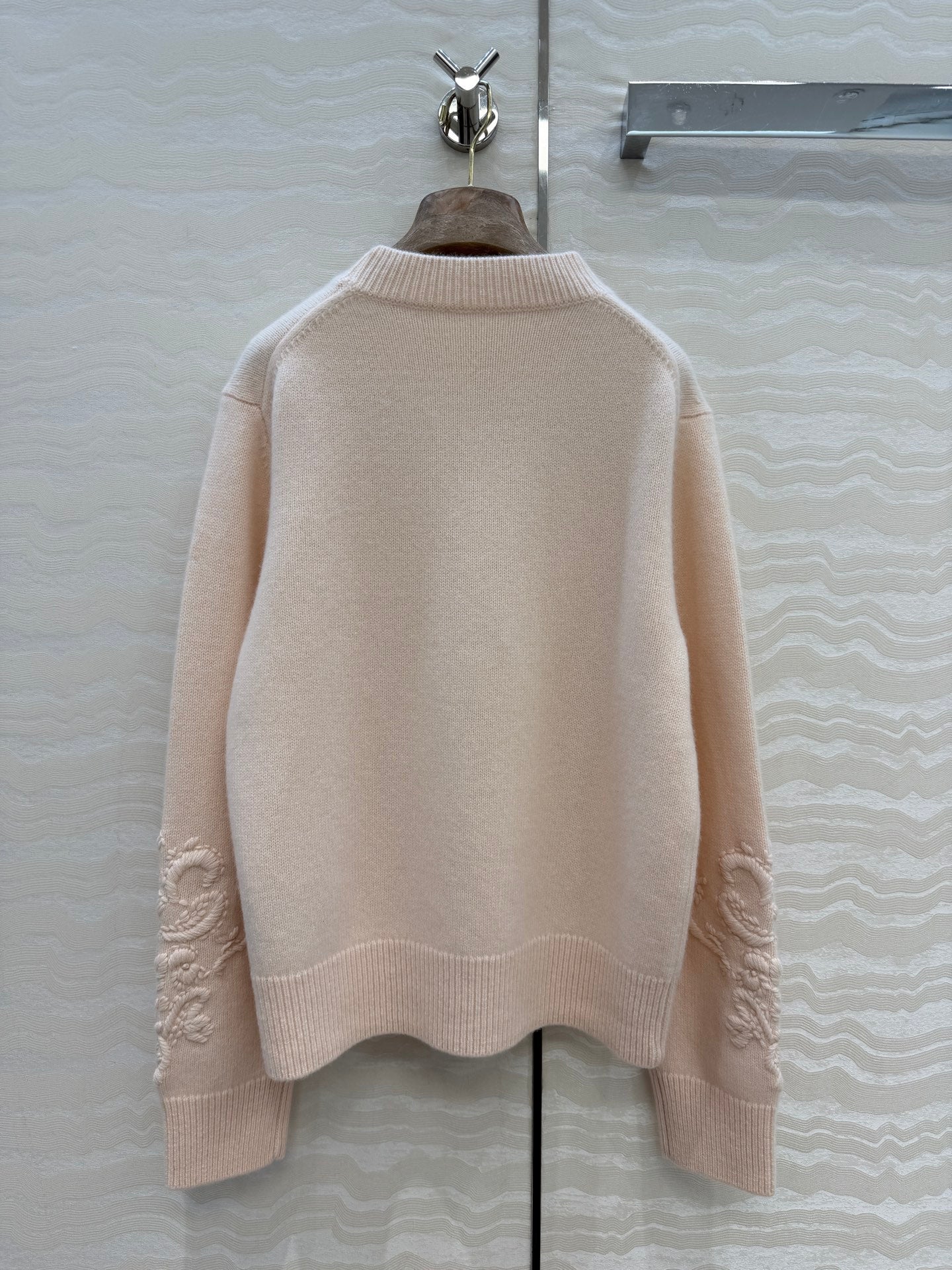 LP 26s Polo Jumper Light Pink Cotton 413071