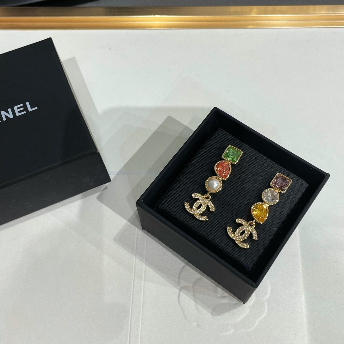 CC 26FW Colored Gold Earrings 022