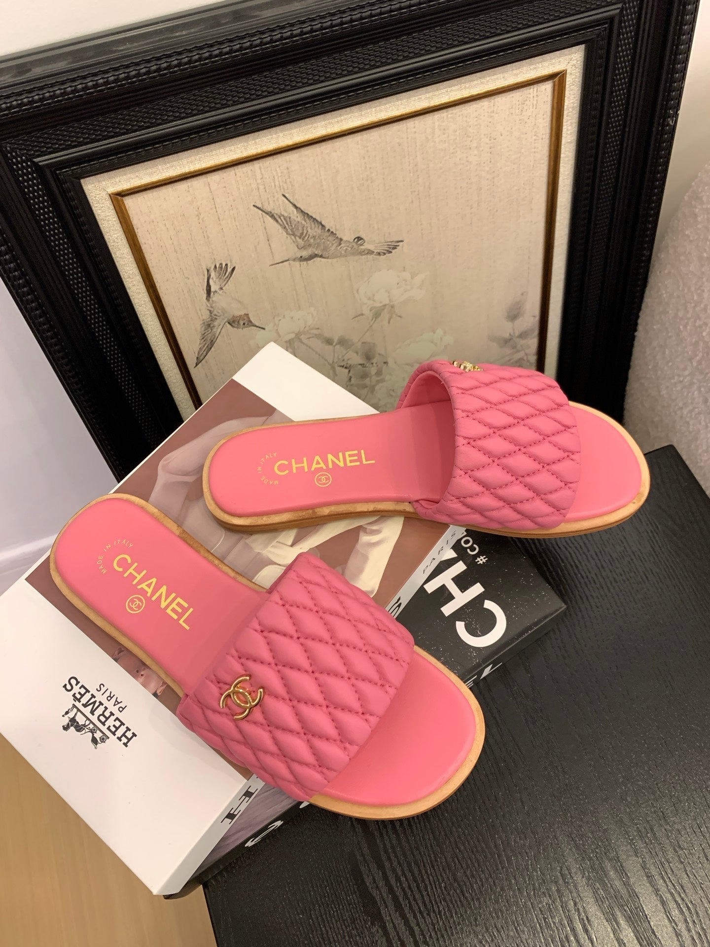 CC 25 Mule Hot Pink Sheepskin 277683