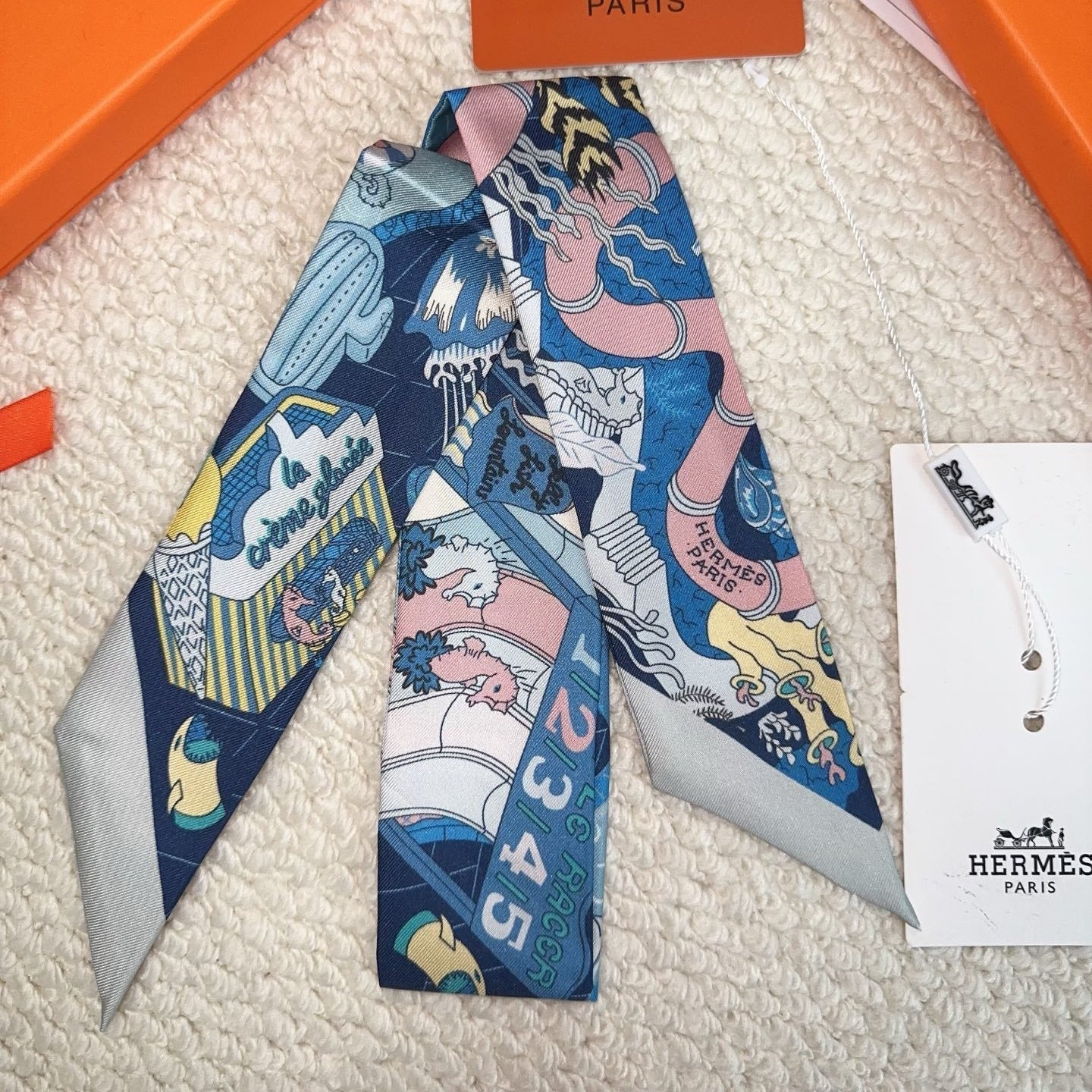 Hermes 26s Scarf 86 In Silk 309650