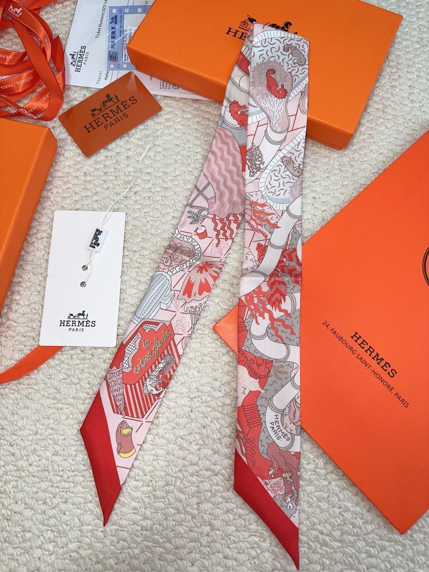 Hermes 26s Scarf 86 In Silk 309653