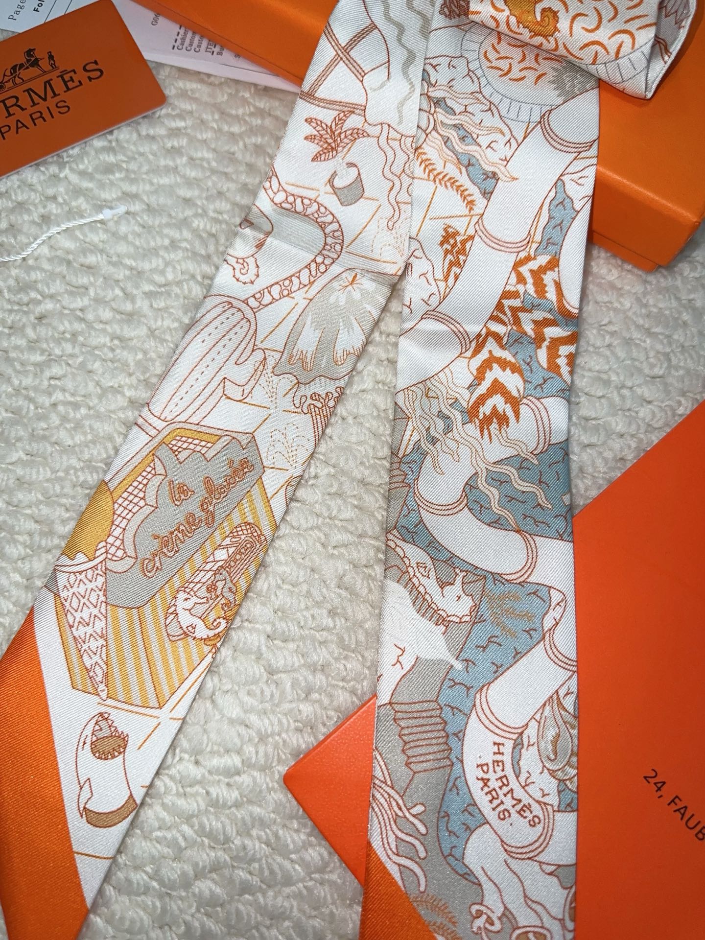 Hermes 26s Scarf 86 In Silk 309654