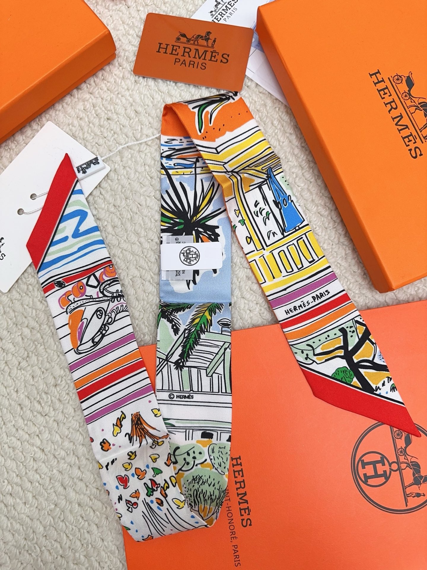 Hermes 26s Scarf 86 In Silk 309661