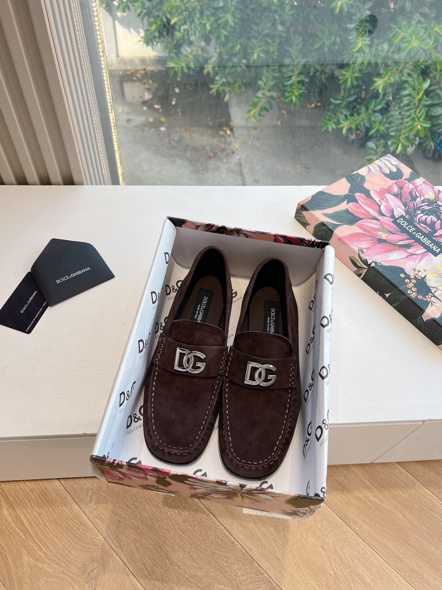 DC 25 Mary Jane Loafers Multicolor Suede 116946