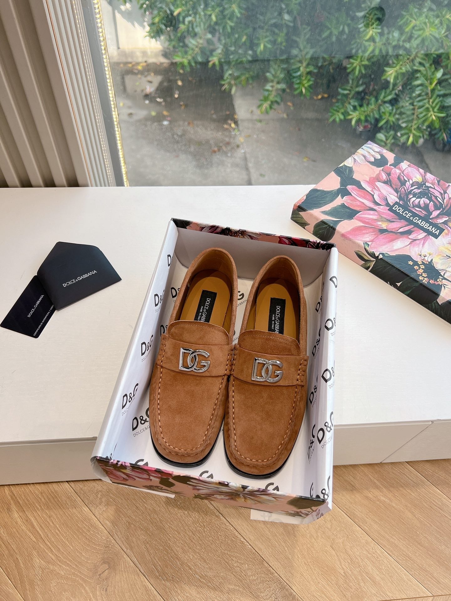 DC 25 Mary Jane Loafers Multicolor Suede 116946