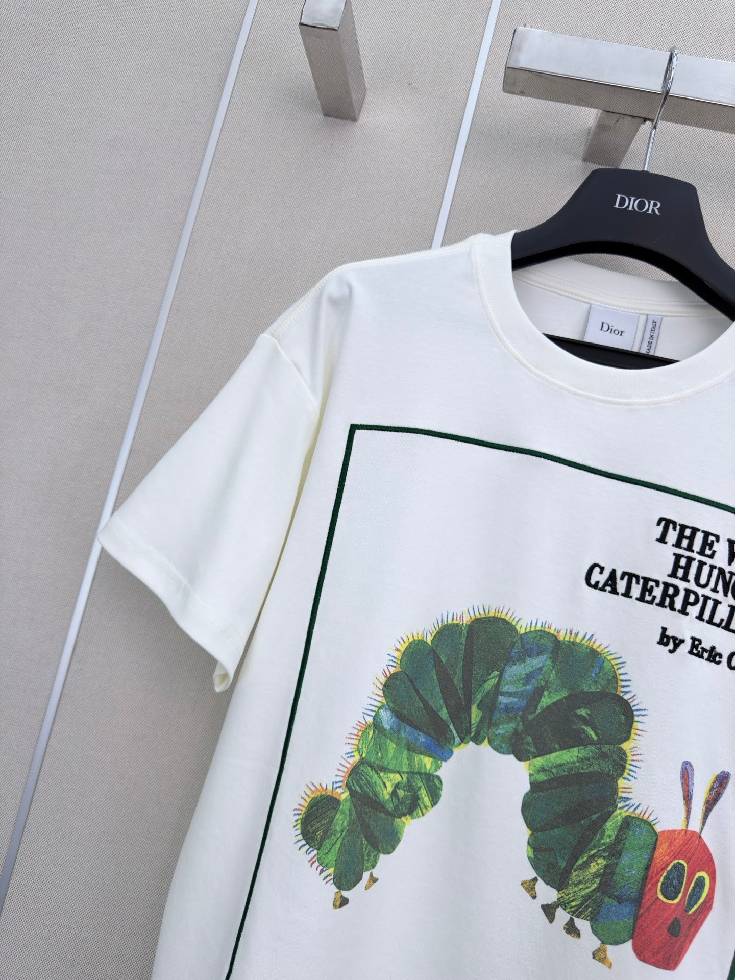 CD Dior x The Very Hungry Caterpillar T-Shirt White Cotton