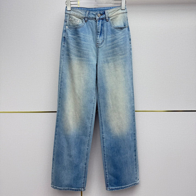 Dior 2026 Straight Leg Jean Blue Cotton 396793