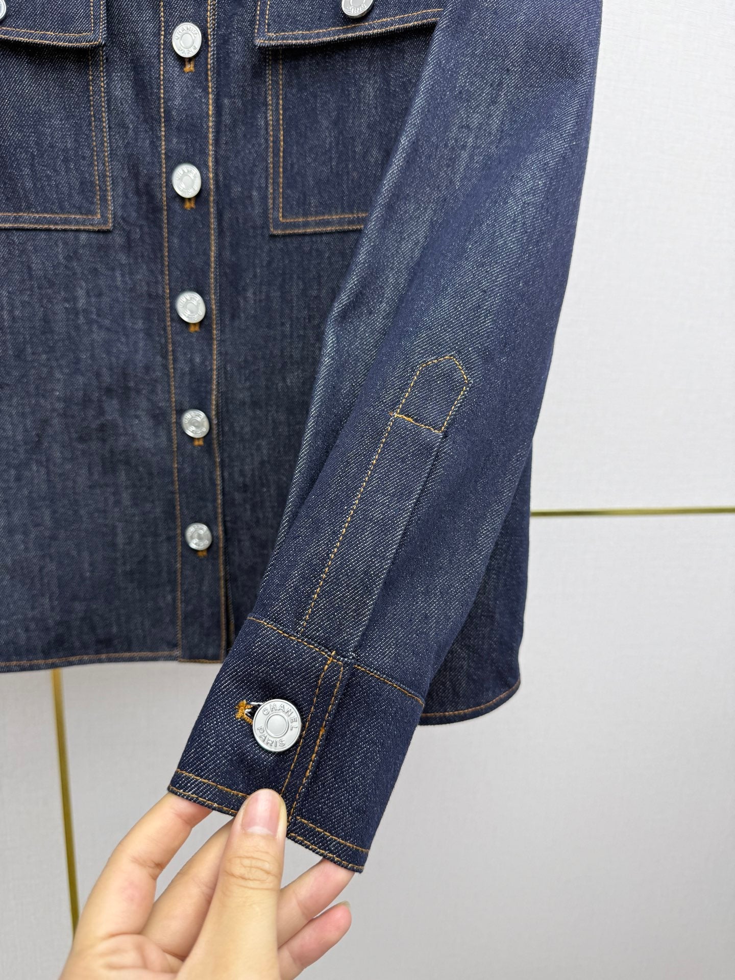 CC 26s Shirt Jacket Dark Indigo Denim 421791