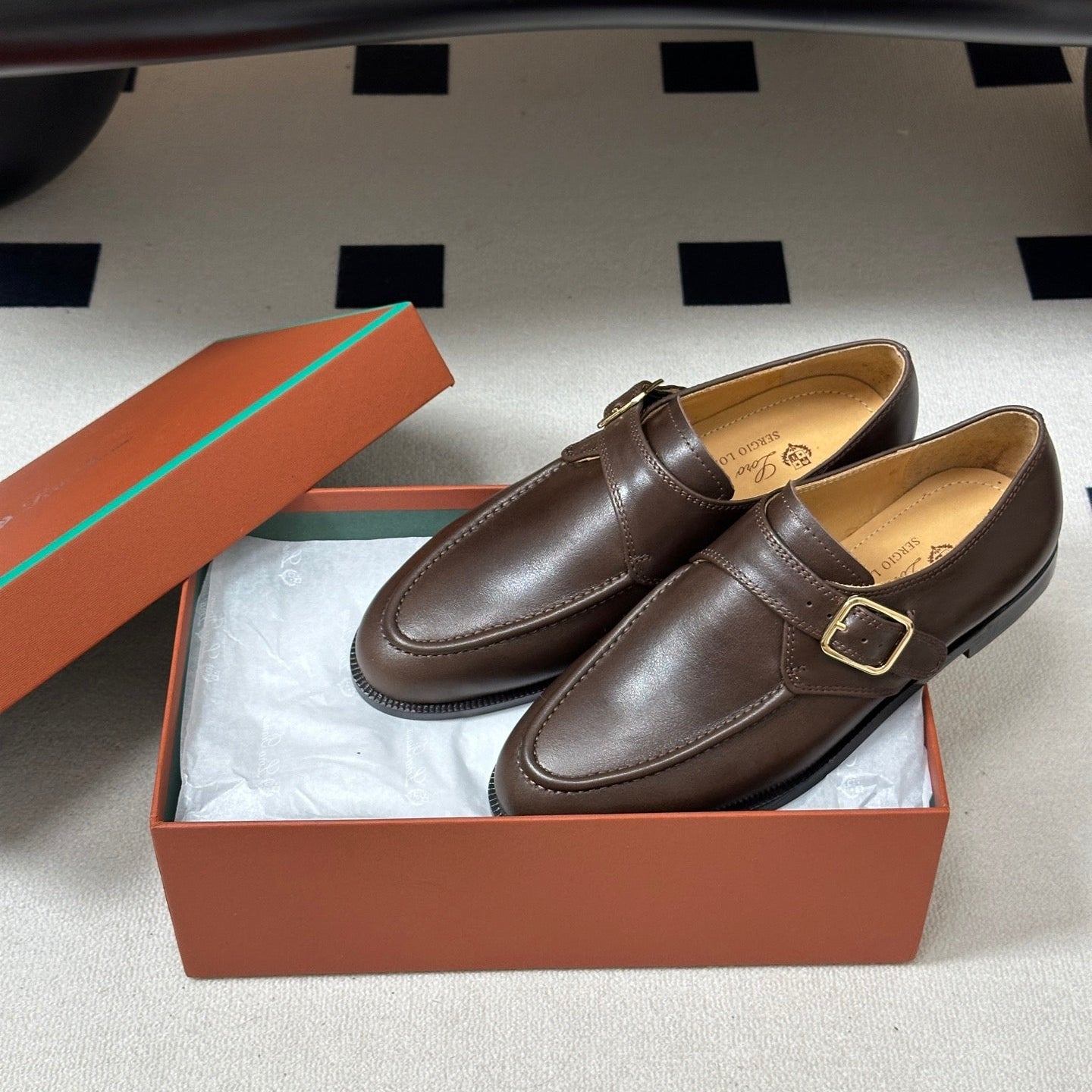 LP Sergio Loafer Brown Calfskin 903167