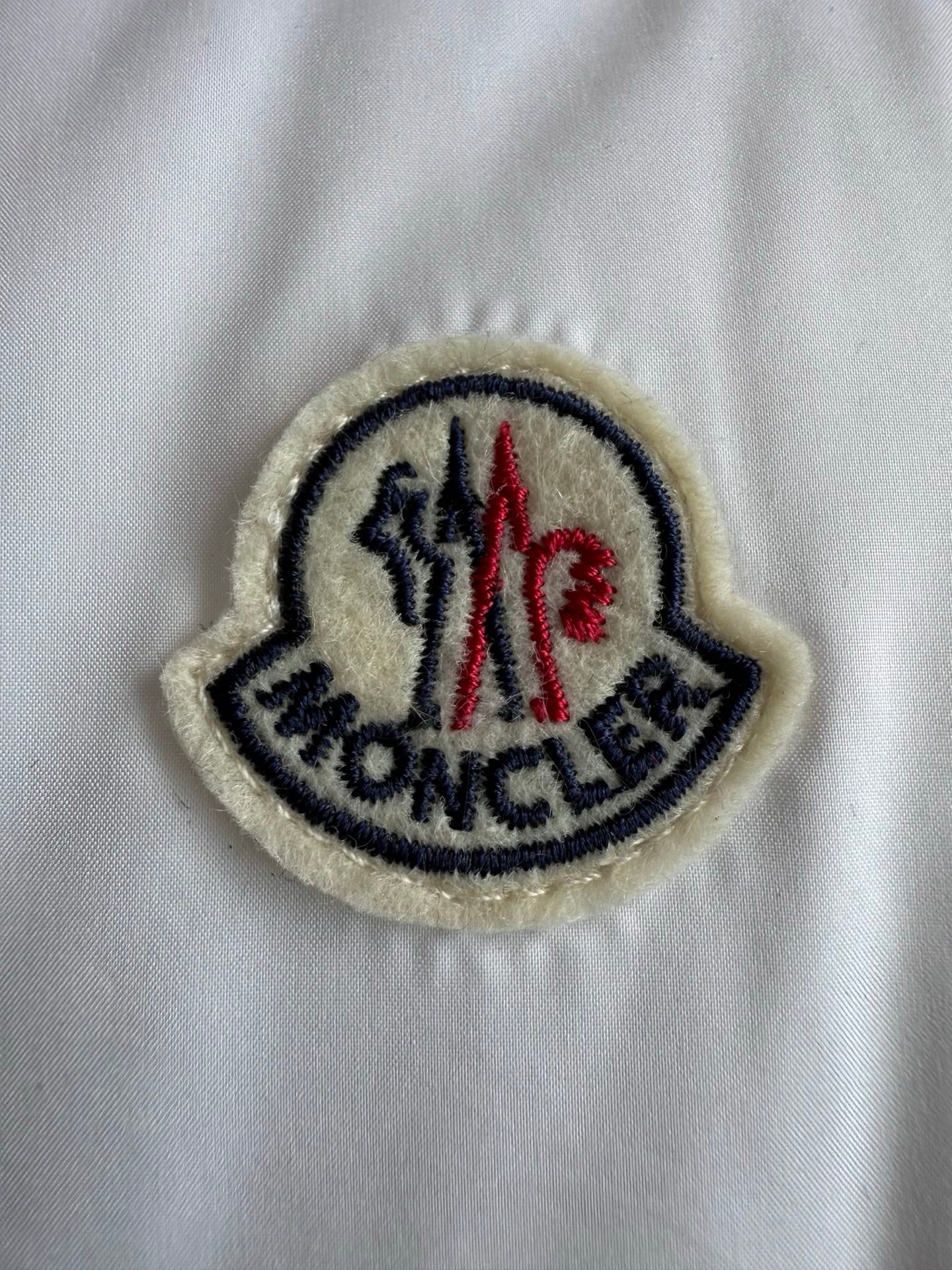 MC 2025 Down Vest White Nylon