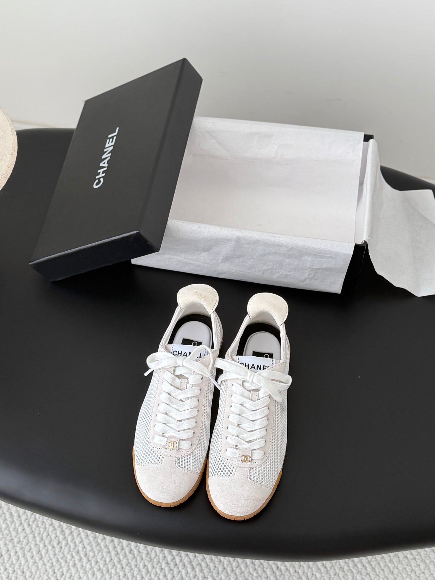 CC 26s Casual Shoes White Mesh Suede 914921