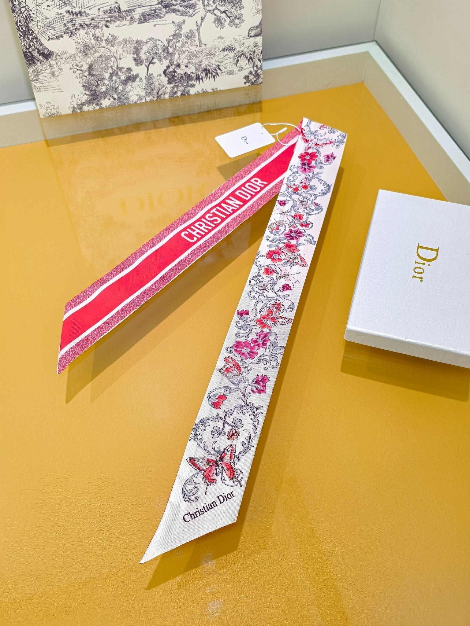 Dior 26s Scarf 105cm In Silk 305883