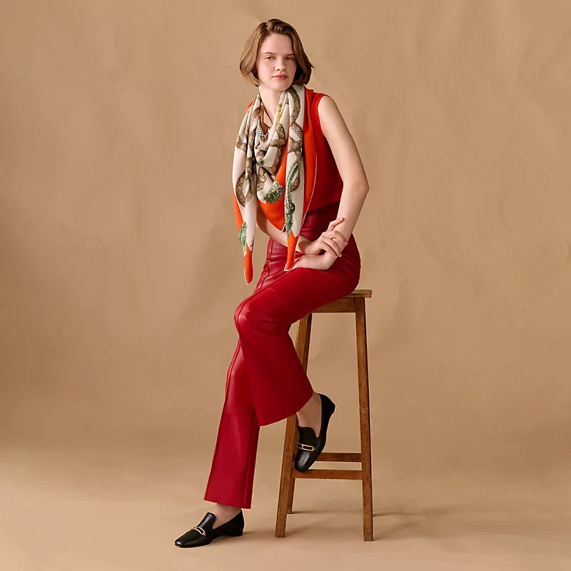 HM 26s Scarf 140 In Cashmere And Silk 504787