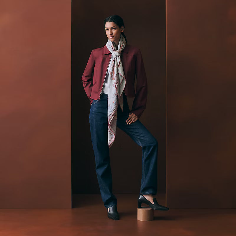 HM 26s Scarf 140 In Cashmere And Silk 513486