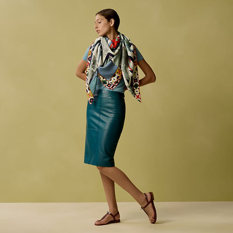 HM 26s Scarf 140 In Cashmere And Silk 522952