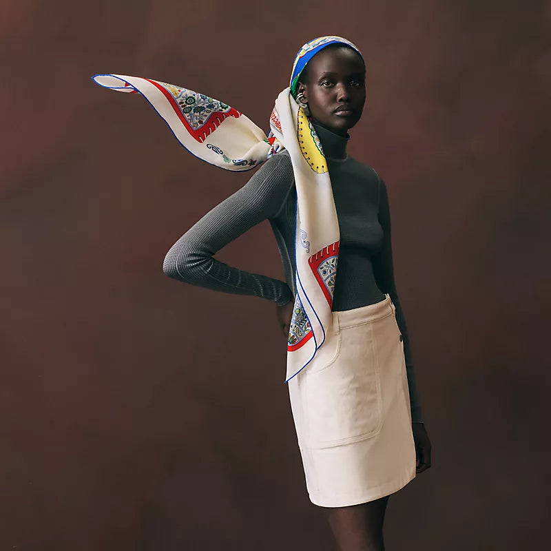 HM 26s Scarf 140 In Cashmere And Silk 498171