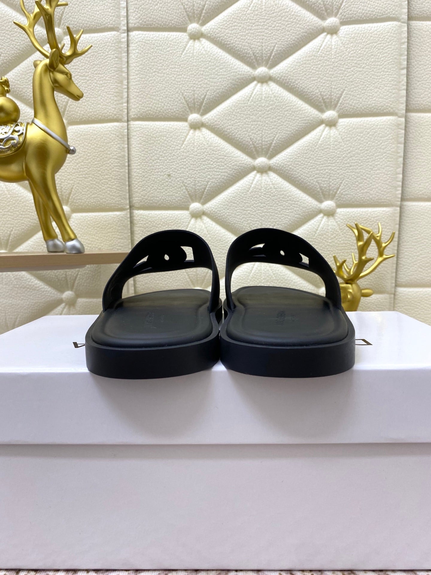 DC Slipper Black Rubber 361634