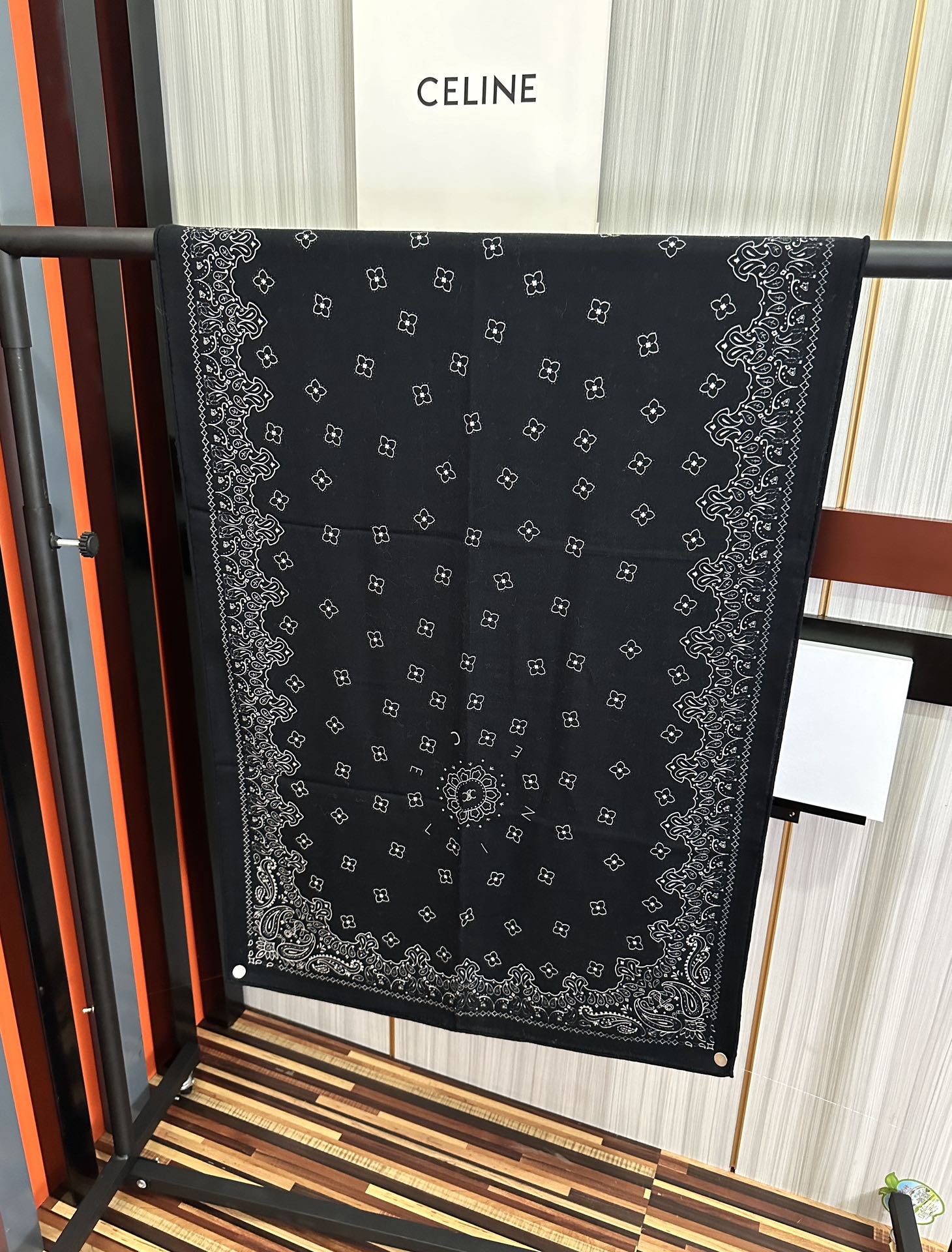 Celine Scarf 65x185cm Black Cashmere 286305