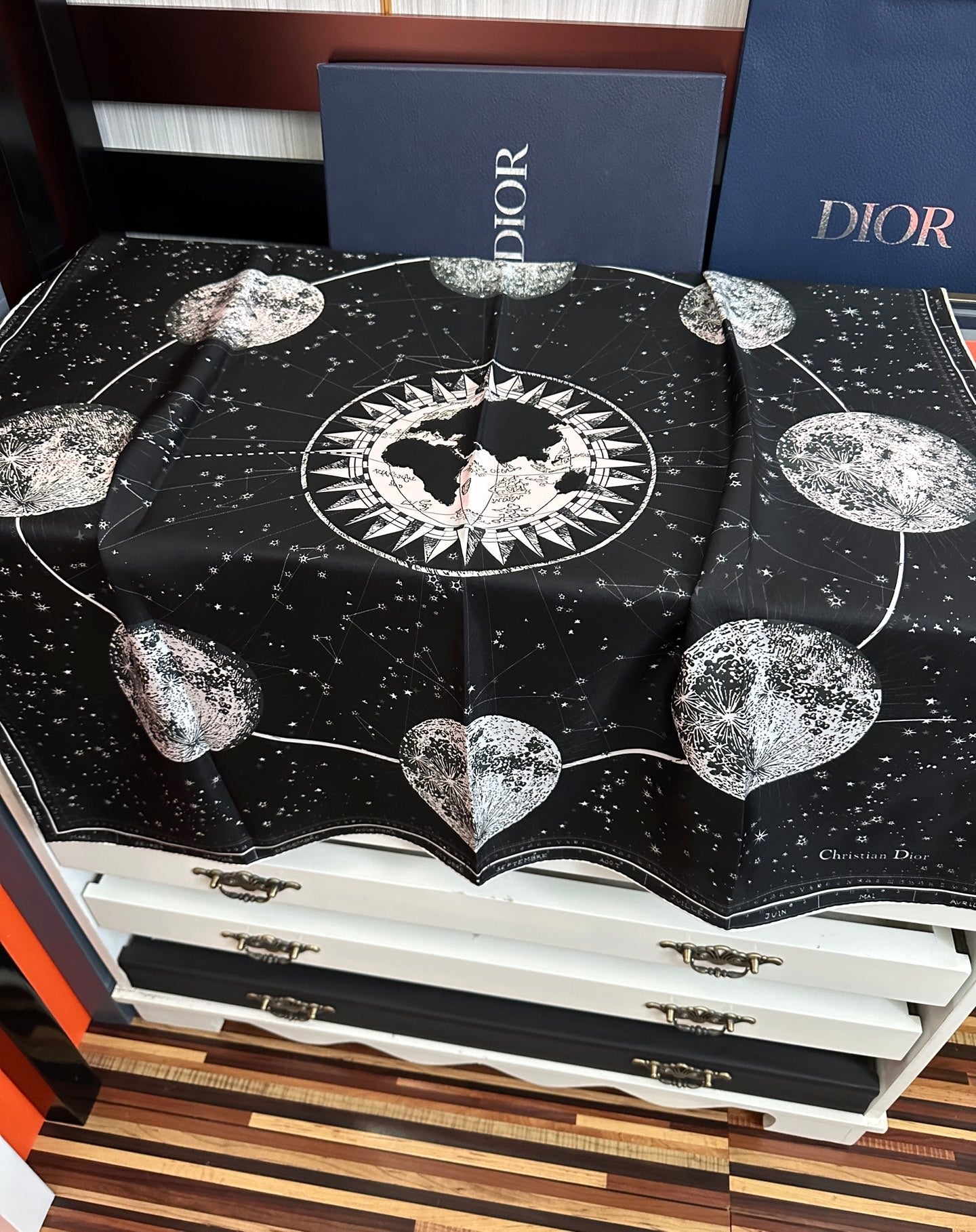 Dior 26s Scarf 90cm Silk 303323