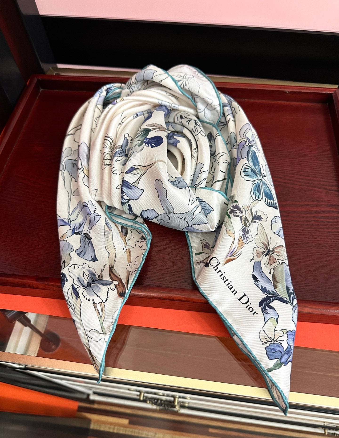 Dior 26s Scarf 90cm Silk 304667