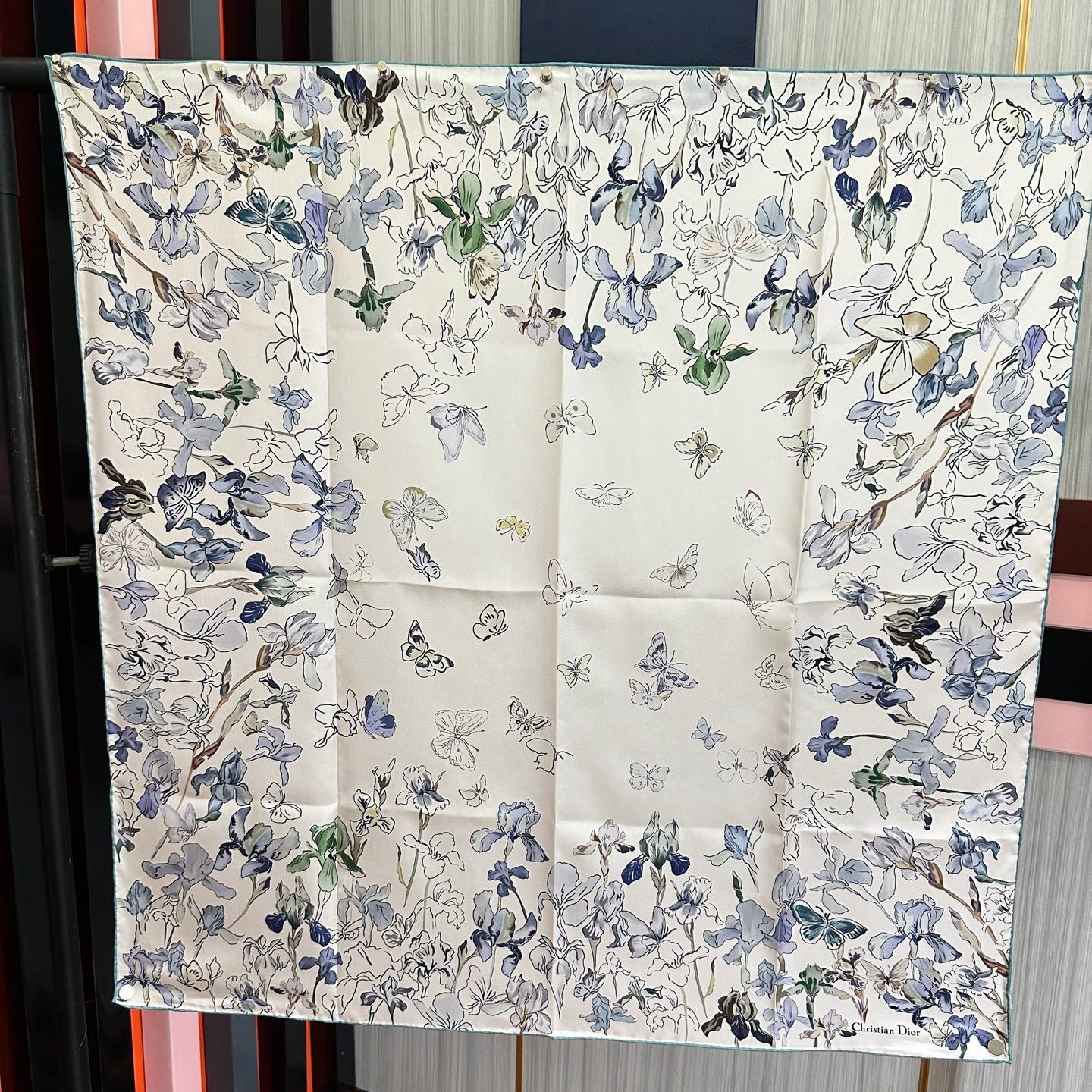 Dior 26s Scarf 90cm Silk 304667